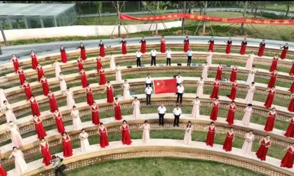 洛阳百余位歌者，参与礼樂天下齐唱五音活动！
